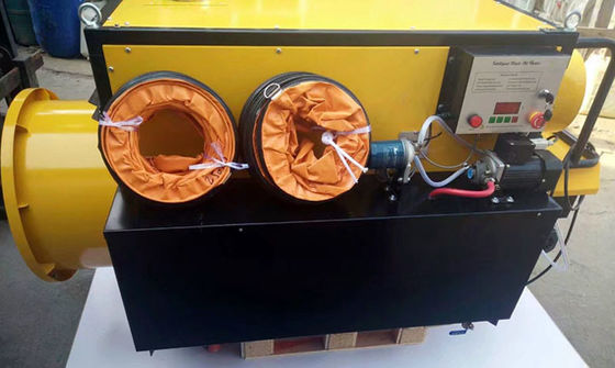Mobilny podgrzewacz oleju silnikowego, KVH 5000 Podgrzewacz silników samolotów 80-120 Kw