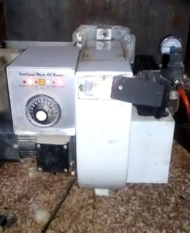 220 V / 50 Hz Palnik oleju paliwowego, 25 kg Paliwo olejowe Kotel Łatwa obsługa 0
